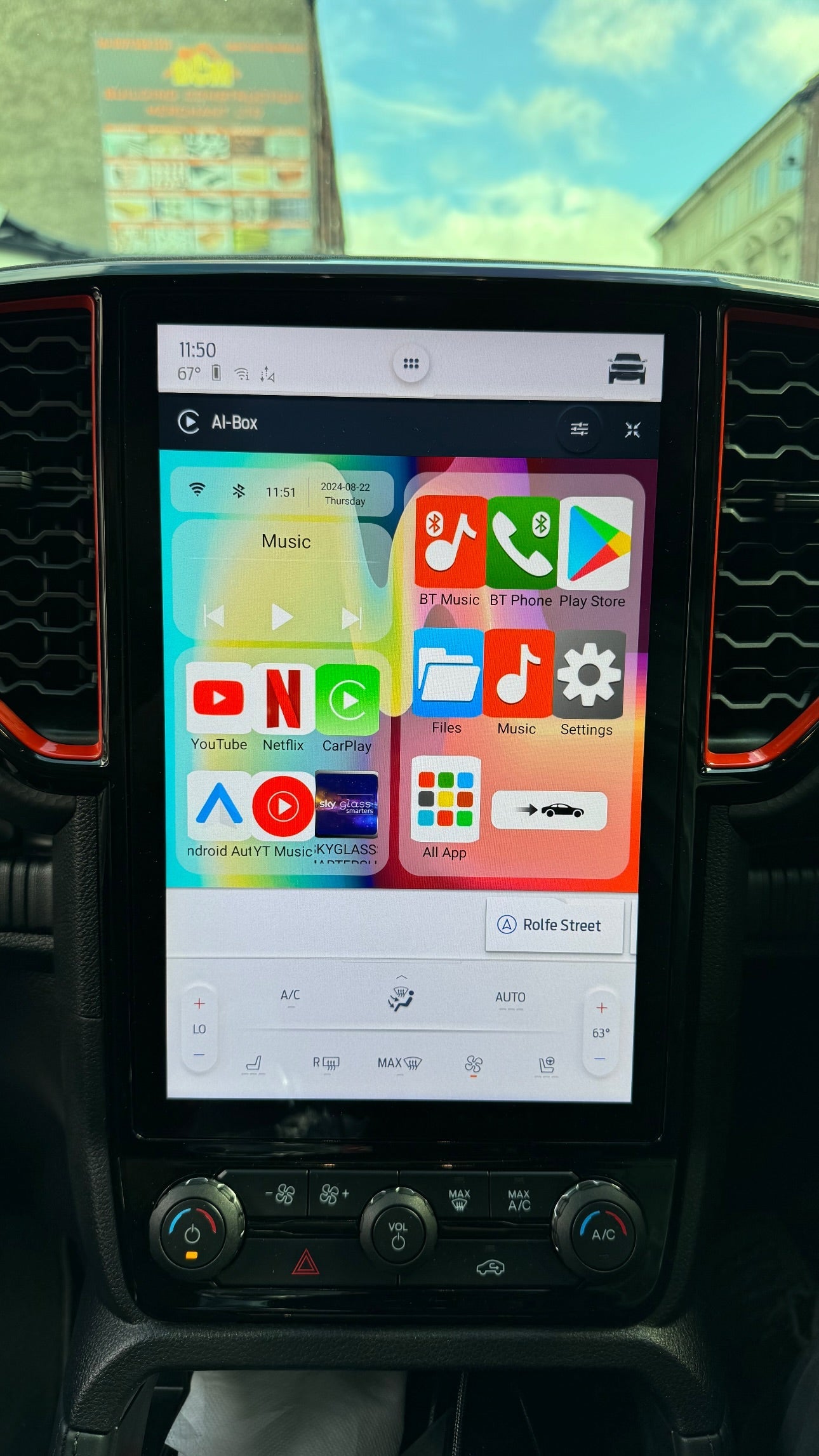 Youtube & Netflix AI-Box per Ford