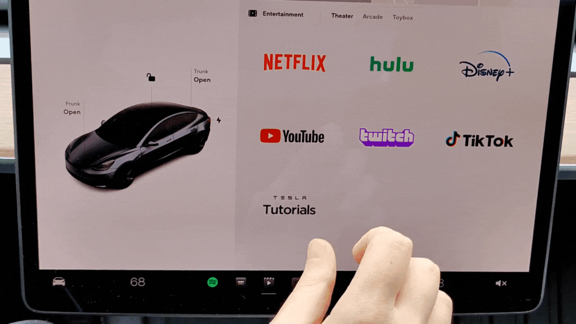 Youtube & Netflix Carplay AI-Box per TESLA
