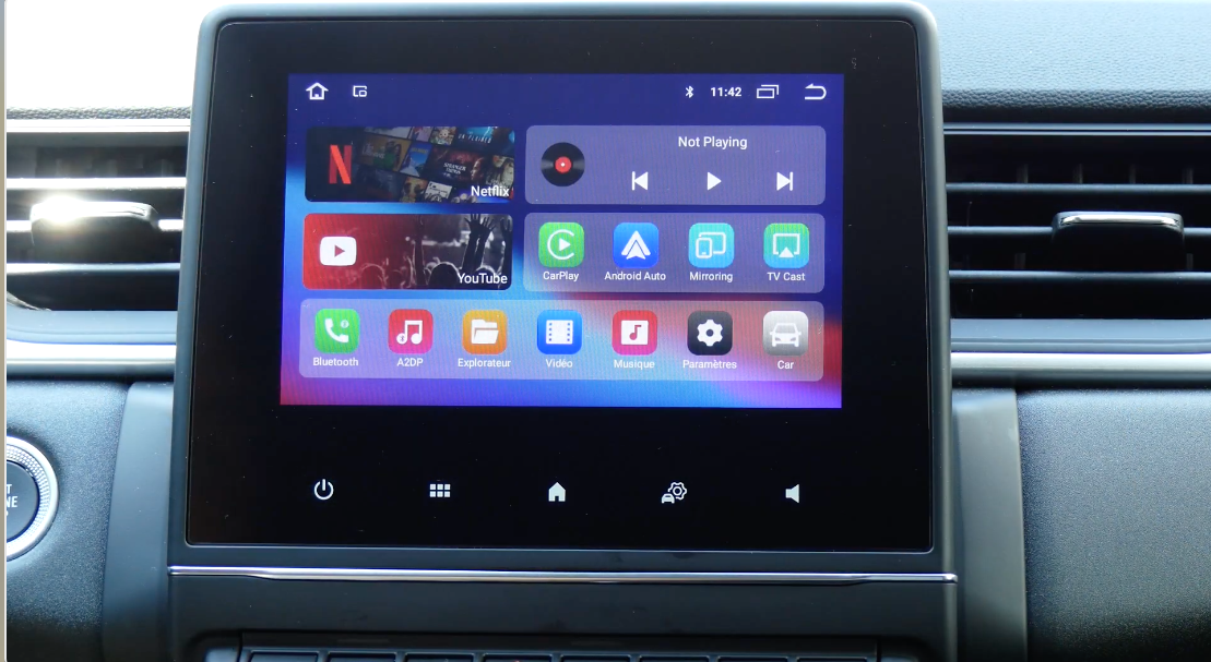 Youtube & Netflix AI-Box pour Renault