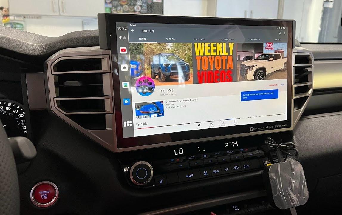 Boîte AI YouTube et Netflix pour Toyota