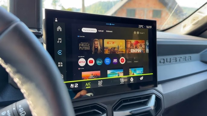 YouTube och Netflix AI-box för Dacia