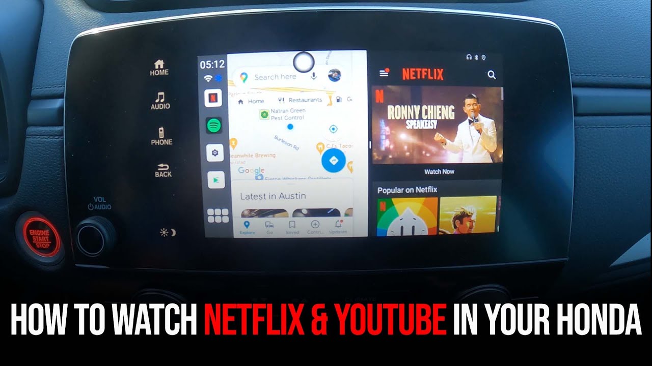 Youtube & Netflix AI-Box per Honda