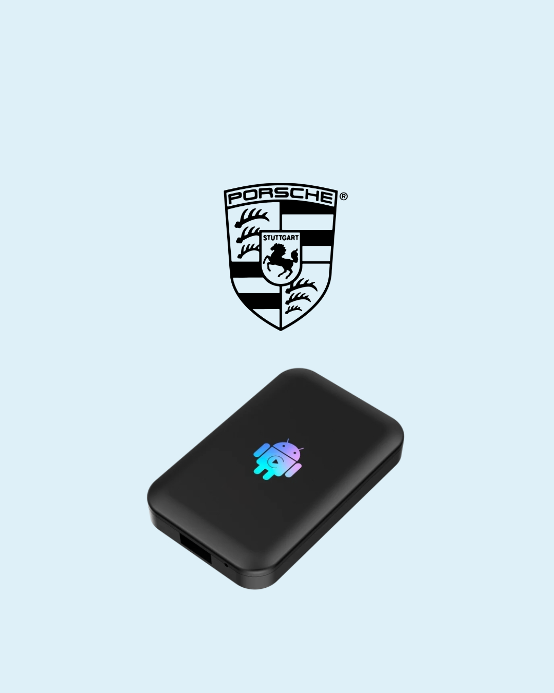 Boîte AI YouTube et Netflix pour Porsche