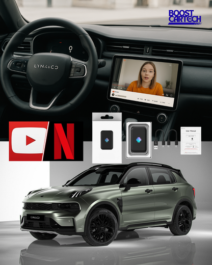 Boîte AI YouTube et Netflix pour Lynk & Co