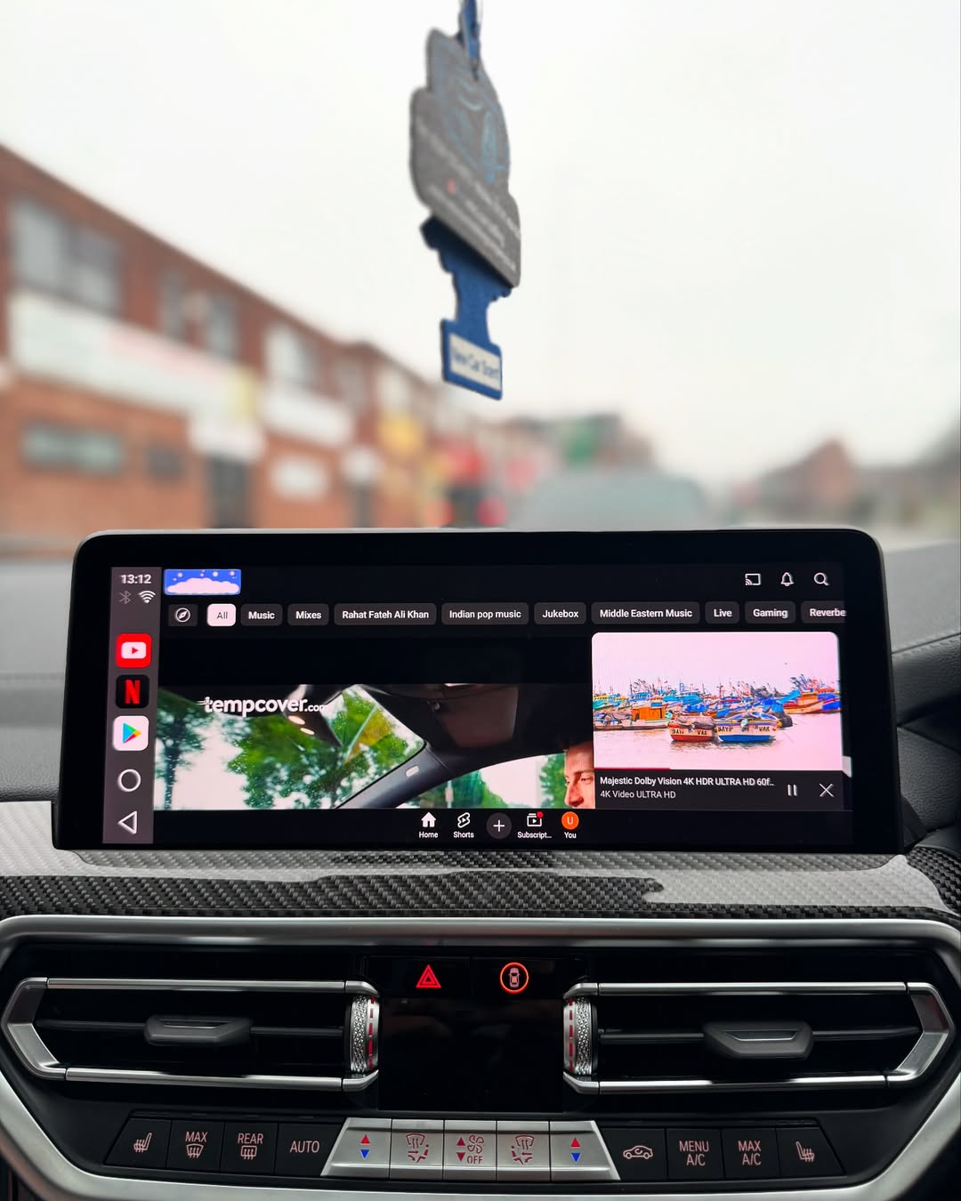 Youtube & Netflix AI-box för BMW